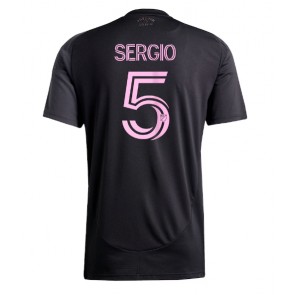 Inter Miami Sergio Busquets #5 Segunda Equipación 2025-26 Manga Corta